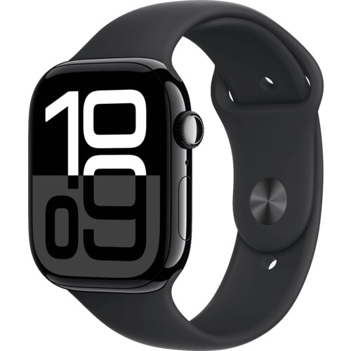 Apple Watch Series 10 46 mm Jet Black Band S/M, (21455067) Cene