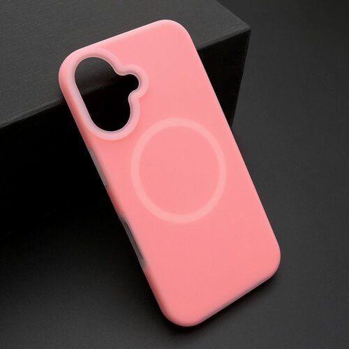 Maska pastel color magsafe za iphone 16/ pink Slike