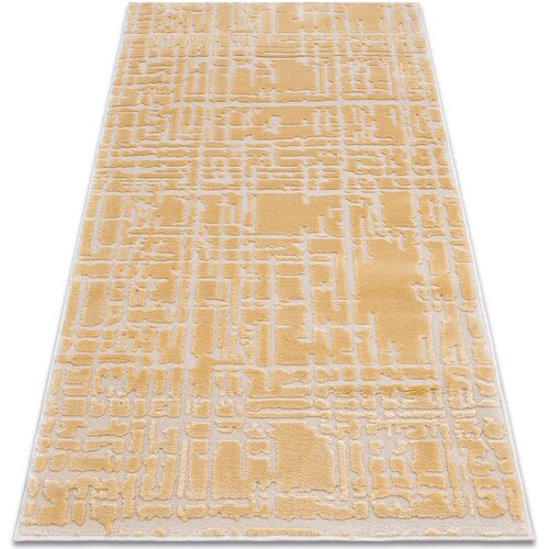 RugsX Preproge Preproga AKRIL VALS 3236 Abstrakcija rumeno / 70x140 cm Rumena Cene