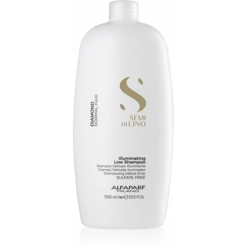 Alfaparf semi di lino diamond llluminating razsvetlitveni šampon za normalne lase 1000 ml za ženske