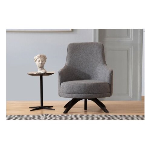 Atelier Del Sofa Fotelja Kapri, 87x102x72 cm, Svetlosiva Cijene