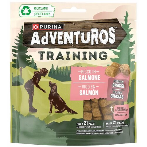 Adventuros dog training dog losos 115g Cene