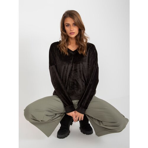 RELEVANCE Sweatshirt-RV-BL-8441.07P-black Slike