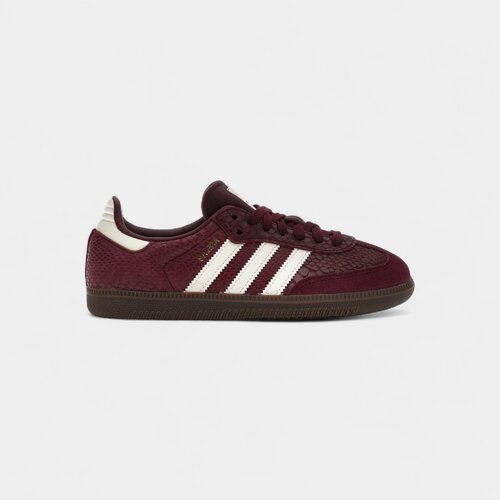 Adidas Modne superge Samba OG Snakeskin Maroon Cream White (Women's) Rdeča Cene