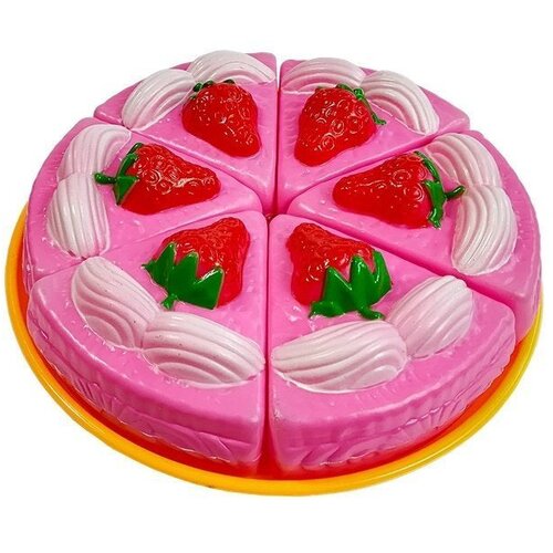 Set slatki&amp;scaron;a - Slastičarnica za igru - roza torta Slike