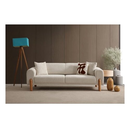 Atelier Del Sofa Trosed Lyke, 228x88x75 cm, Krem boja Slike