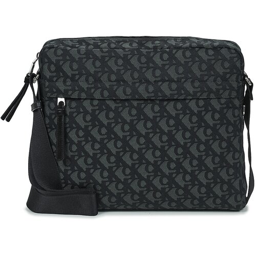 Calvin Klein Jeans Torbice SLOUCHED MONOGRAM ZIP FLIGHT BAG Črna Slike