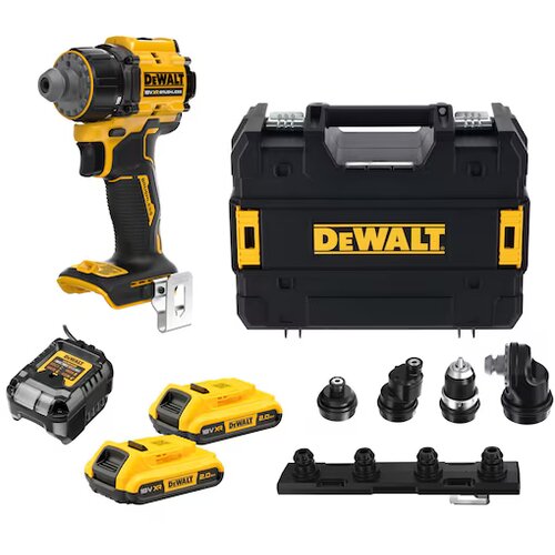 Dewalt DCD803D2T aku bu&amp;scaron;ilica-odvrtač sa izmenljivim glavama 18V xr Slike