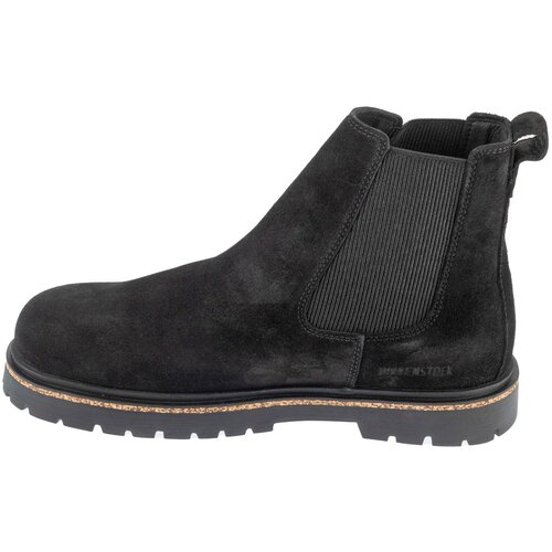 Birkenstock Gležnjarji Chelsea Highwood Slip On Mid M Leve 1028138 Črna Slike