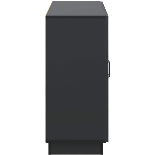  Kreveta Crna 89 x 34,5 x 77 cm Konstruirano drvo Slike