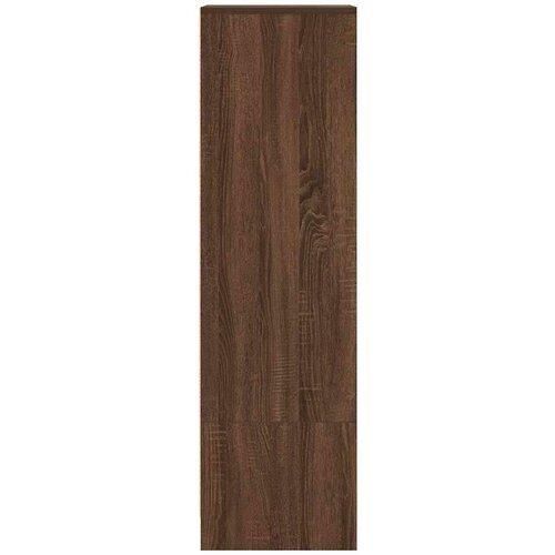 VidaXL Visoka omara rjavi hrast 29,5x34x119,5 cm inženirski les Slike