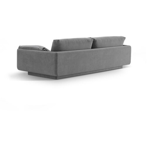 Micadoni Svijetlo siva sofa od boucl&amp;eacute; tkanine 220 cm Torino &amp;ndash; Home Slike