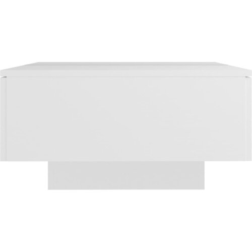  Stolić za kavu bijeli 90 x 60 x 31 cm od konstruiranog drva Slike