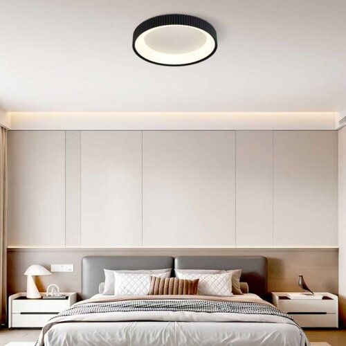  Brilagi - LED prigu&amp;scaron;iva stropno svetlo FALCON MODERN LED/54W/230V 60 cm crna +daljinski upravljač Slike