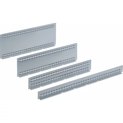 LISTA Predelne plošče za predale, DE = 5 kosov, za predale z višino 100, 125 mm, stena z zarezami, dolžina 459 mm