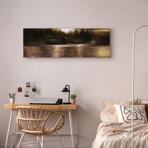  Slika - Contemplation (1 Part) Narrow - First Variant 150x50 Na talijanskom platnu Cene