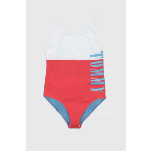 Tommy Hilfiger Dječji jednodijelni kupaći kostim boja: ružičasta