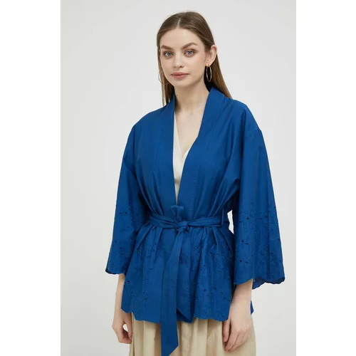 United Colors Of Benetton Kimono boja: tamno plava