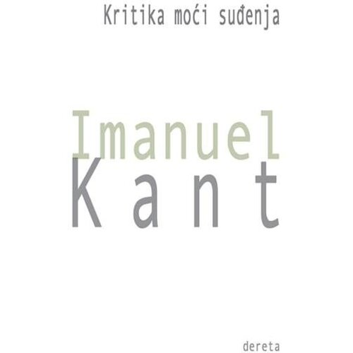  Kritika moći suđenja II izdanje Slike