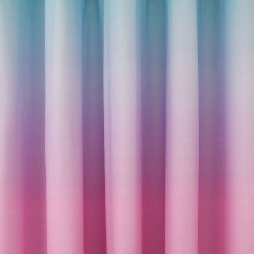 Catherine Lansfield Rožnate/vijolične otro&amp;scaron;ke zavese v kompletu 2 ks 168x183 cm Ombre Rainbow Clouds &amp;ndash; Slike