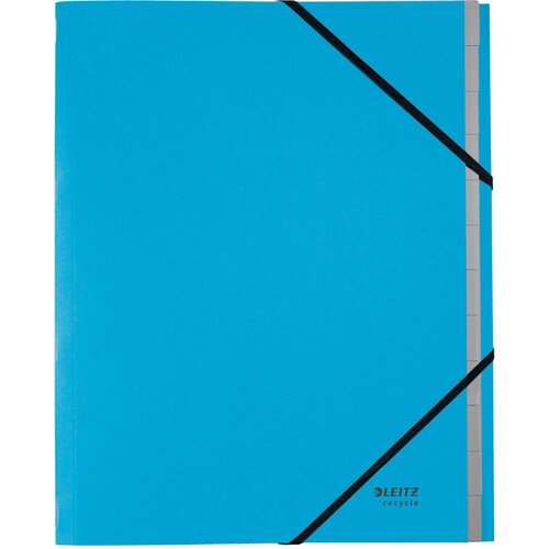 Leitz Mapa Recycle, DIN A4, karton, 12 predelkov, modra, (21652792) Cene