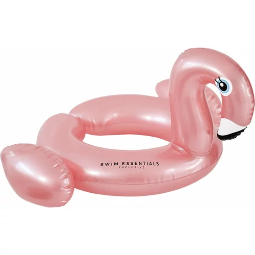 Swim Essentials plavalni obroč rose gold flamingo