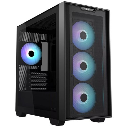 Asus A21 PLUS TG ARGB BLACK4x 120mm ARGB fans, microATXMini-ITX, Cijene