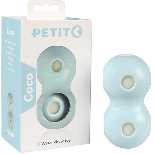 Laroy Group petit water chew toy coco blue - plutajuća gumena igračka za žvakanje i igru u vodi za pse (plava) Cene