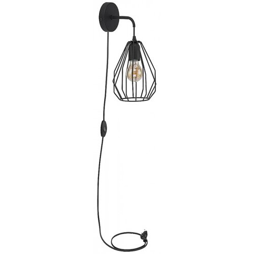 Mitea zidna lampa crna 1xE27 Max.60W 220V M0840-1Z Slike