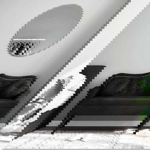 vidaXL Klop z blazinami črna 120,5x65x75 cm žamet Cene