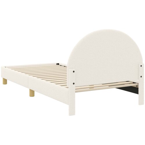  za djecu s uzglavljem Krem 90 x 200 cm Boucl&amp;eacute; Slike