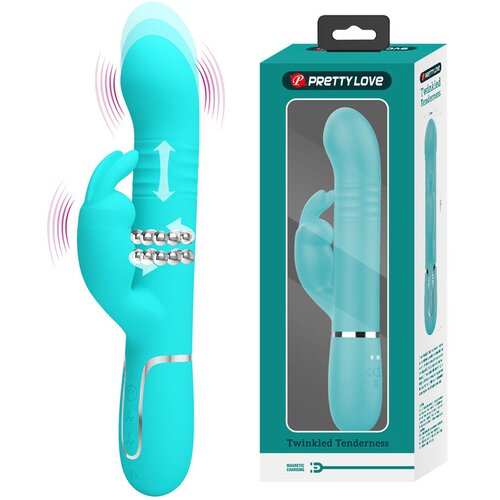  Vibrator Pretty love Coale, 22.6cm, Zeleni Slike