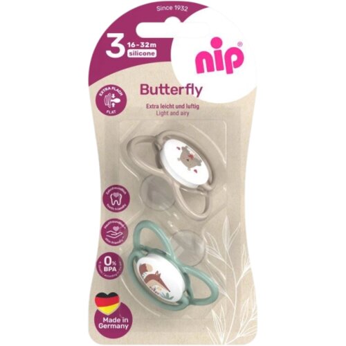 Nip Butterfly laža, silikon, mix boja, 16-32m Cene
