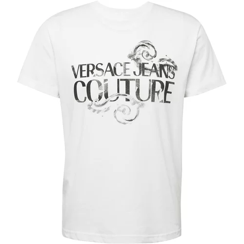 Versace Jeans Couture Majica crna / bijela