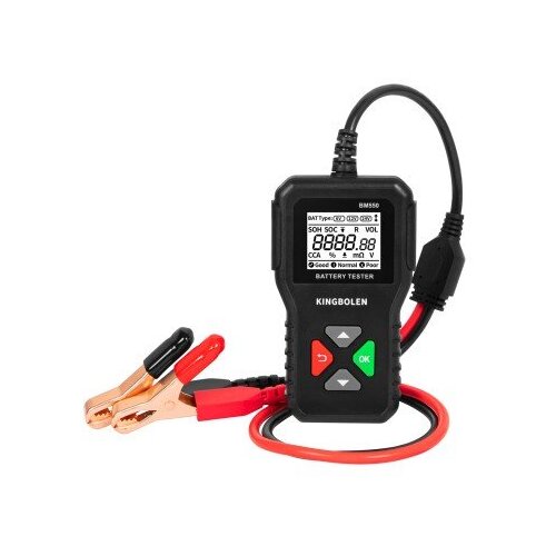 Blow TA-02 Digitalni Tester Akumulatora &amp;ndash; Za 6 V, 12 V i 24 V Akumulatore, LCD Zaslon i Dijagnostika Sustava Punjenja Slike