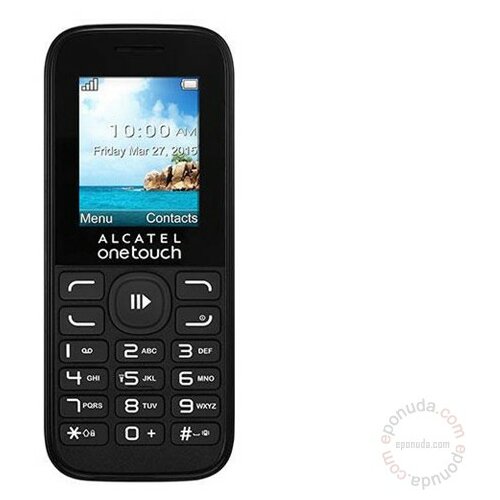Alcatel OneTouch 1052D Black mobilni telefon Slike