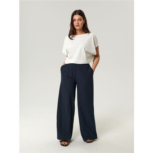 Sinsay High waist loose hlače Slike