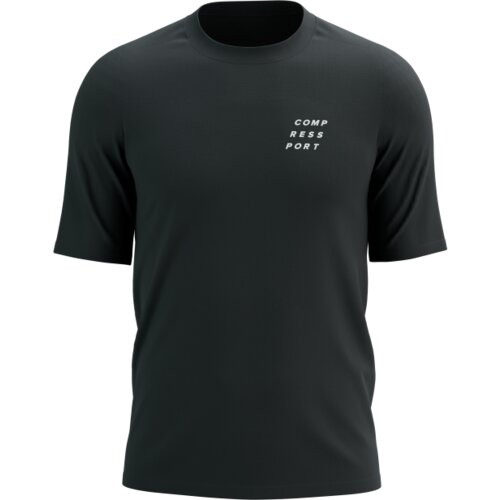  Majica Compressport Podium SS T-shirt Black - XL Cijene