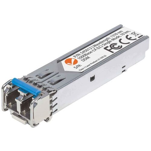 Intellinet Transceiver Module Optical, Gigabit Fiber SFP, 1000Base-Lx (LC) Single-Mode Port, 10km, MSA Compliant, Equivalent to Cisco GLC-LH-SM, Fibre, Three Year Warranty Slike