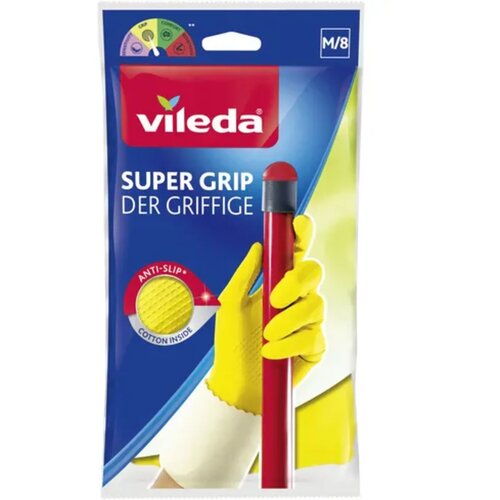 Vileda Super Grip nedrseče rokavice - M/8 Cene