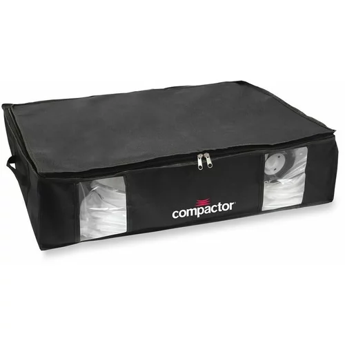 Compactor Komplet 2 črnih škatel za shranjevanje z vakuumsko vrečo Large Underbed Vacuum Bag