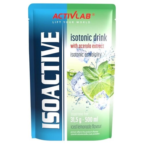 ACTIVLAB Izotonik u prahu Isoactive ledena limunada s acerolom (31,5 g) Slike