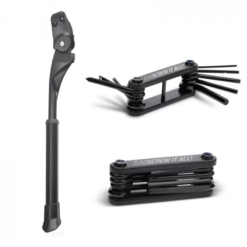  Nogar TREK Bontrager Rear Mount Adjustable + Alat Multi-Tool Greyp Slike