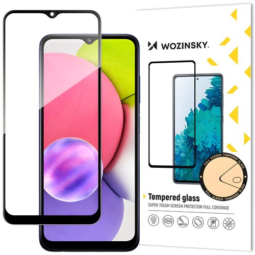 Wozinsky za&scaron;čitno kaljeno steklo za Samsung Galaxy A03s - Črna Cene