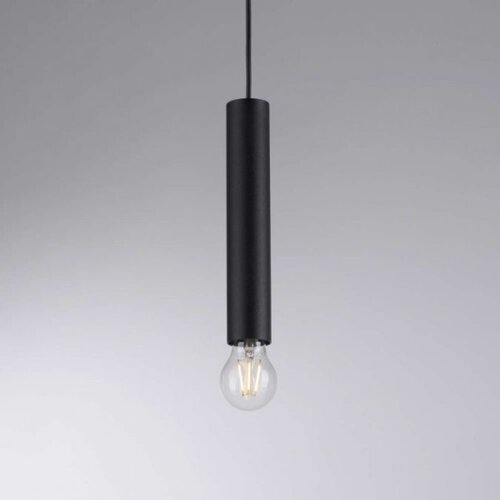 LEUCHTEN DIREKT 15618-18 - Luster na sajli BRUNA 3xE27/60W/230V crna Slike