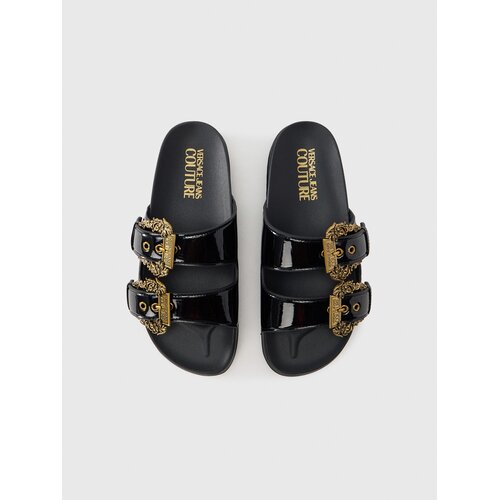 Versace Jeans Couture Nizki natikači &amp;#039;Fondo Arizona&amp;#039; črna Slike