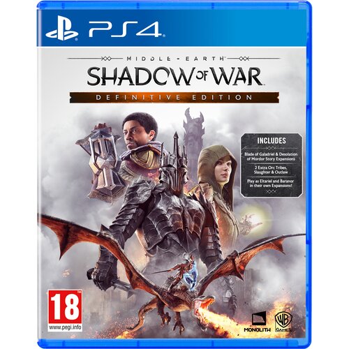  Middle Earth Shadow of War Definitive Edition (PS4) Cene