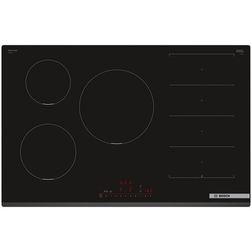 Bosch indukcijska ploča 80cm Serie 6| bez okvira 5 zona DirectSelect PXV831HC1E Cijene