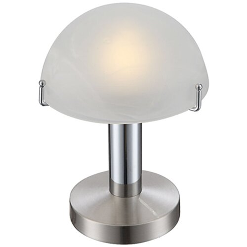 Globo stolna LED svjetiljka (3 W, Mat nikal, Bijela boja, Alabaster, Topla bijela) Cijene