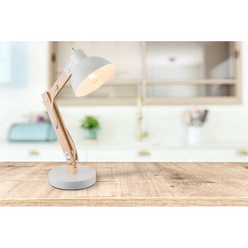 Globo stolna lampa 1x E27 40W tongariro bijela Slike